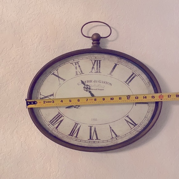 Pier 1 Accents Vintage Pier Wall Clock Poshmark